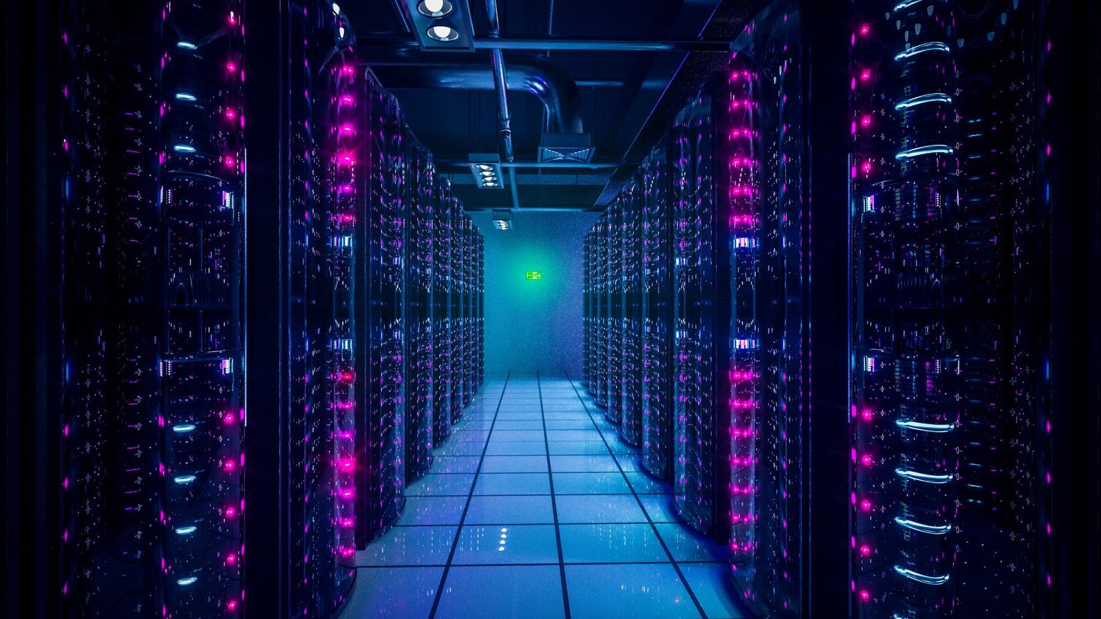 Data centre server hall